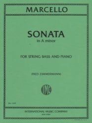 Sonata in A Minor - String Bass and Piano