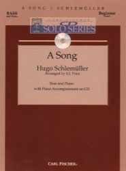 Song (Book/CD) - String Bass and Piano