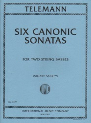6 Canonic Sonatas - String Bass Duet