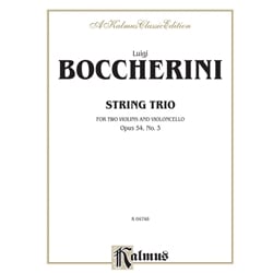 String Trio, Op. 54 No. 3 - Two Violins and Cello (Parts)