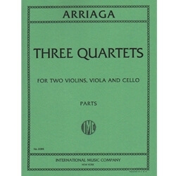 3 Quartets - Two Violins, Viola and Cello (Parts)