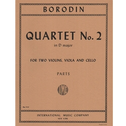Quartet No. 2 in D major - String Quartet (Parts)