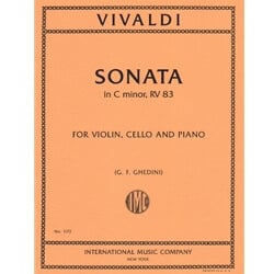 Sonata in C minor, RV 83 - Violin, Cello and Piano