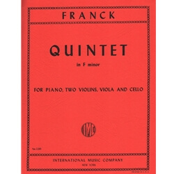 Quintet in F minor - Piano, Two Violins, Viola and Cello