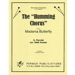 Humming Chorus - Mallet Quartet (or Quintet)