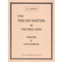 15 3-Part Inventions - Horn Trio