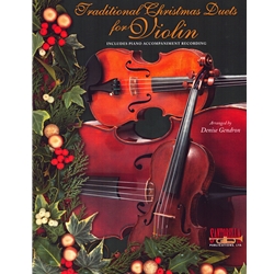 Traditional Christmas Duets for Violin (Book/Online Audio) - Violin Duet