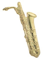 Saxophone Pin - Baritone