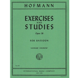 Exercises and Studies, Op. 36 - Bassoon