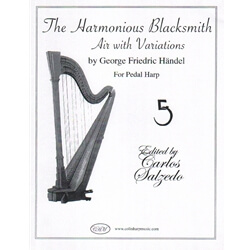 Harmonious Blacksmith, Air with Variations - Harp