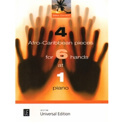 4 Afro-Caribbean Pieces - 1 Piano, 6 Hands