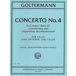 Concerto No 4 in G Major, Op. 65 - Solo Cello (with Optional 2nd Cello)