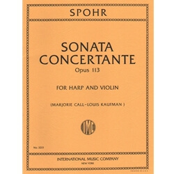 Sonata Concertante, Op. 113 - Harp and Violin