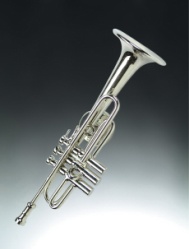 Silver Trumpet Magnet