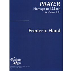 Prayer: Homage to J. S. Bach - Classical Guitar