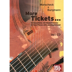 More Tickets.. (Bk/CD) - Classical Guitar and Accompaniment