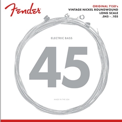 Fender Original 7150 Bass Strings, Pure Nickel, Roundwound, Long Scale