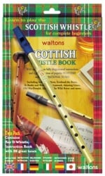 Walton's Tin Whistle with Scottish Music Book & CD