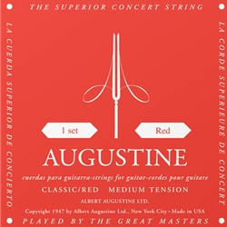 Augustine Classic/Red Medium Tension Nylon Guitar Strings
