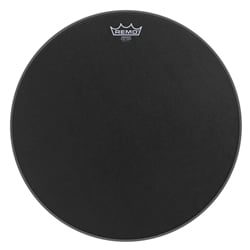 Remo 18" Emperor Black Suede Drumhead