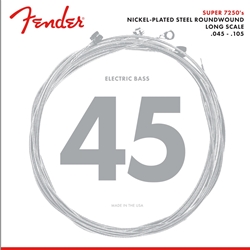 Fender Super 7250's Nickel Plated Bass String Set