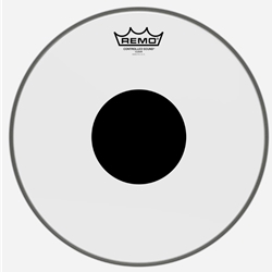 Remo 13" Controlled Sound Clear Black Dot Drumhead