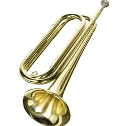 Regiment Brass Bugle Outfit with Bag