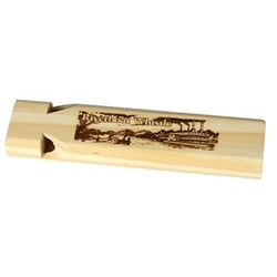 Trophy Wooden River Boat Whistle