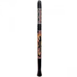 Toca DIDG-DUROSM Small Duro Didgeridoo, Lizard Design