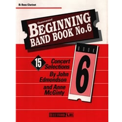 Queenwood Beginning Band Book 6 - Bass Clarinet