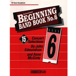 Queenwood Beginning Band Book 6 - Tenor Sax