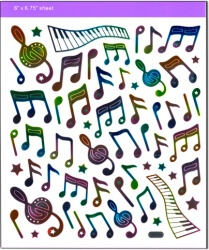 Rainbow Note Stickers