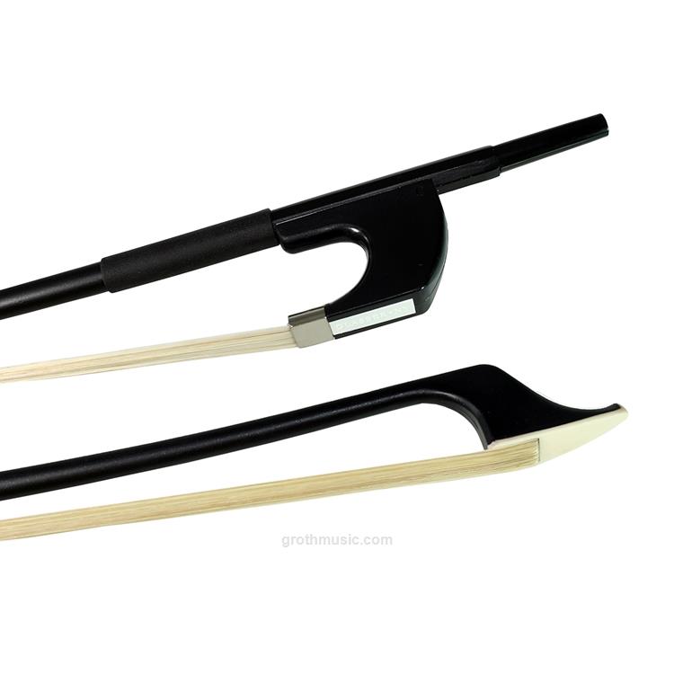 Glasser G501H-1/2 Horse Hair German Bass Bow 1/2 Size 